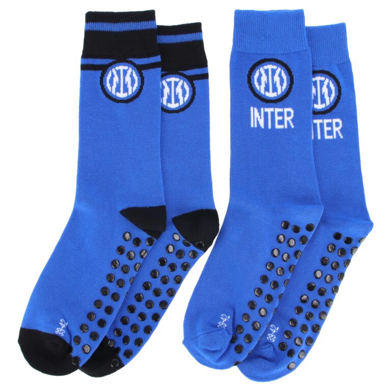 Inter Inter Home Socks Calze antiscivolo Unisex - Adulto