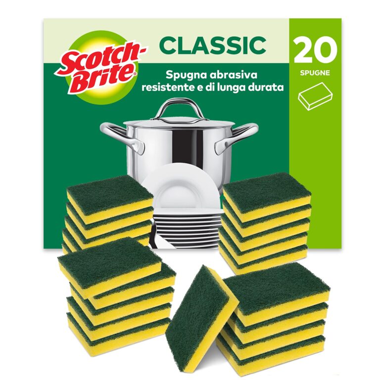 Scotch-Brite Spugna Abrasiva Heavy Duty Classic 20 pezzi