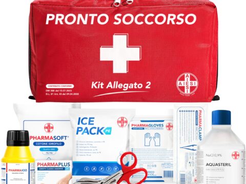 AIESI Cassetta Pronto Soccorso Allegato 2 Aziende fino a 3 Dipendenti