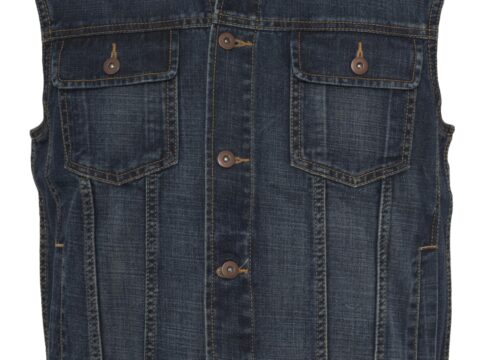 Urban Classics Gilet di Jeans Uomo Denim Vest