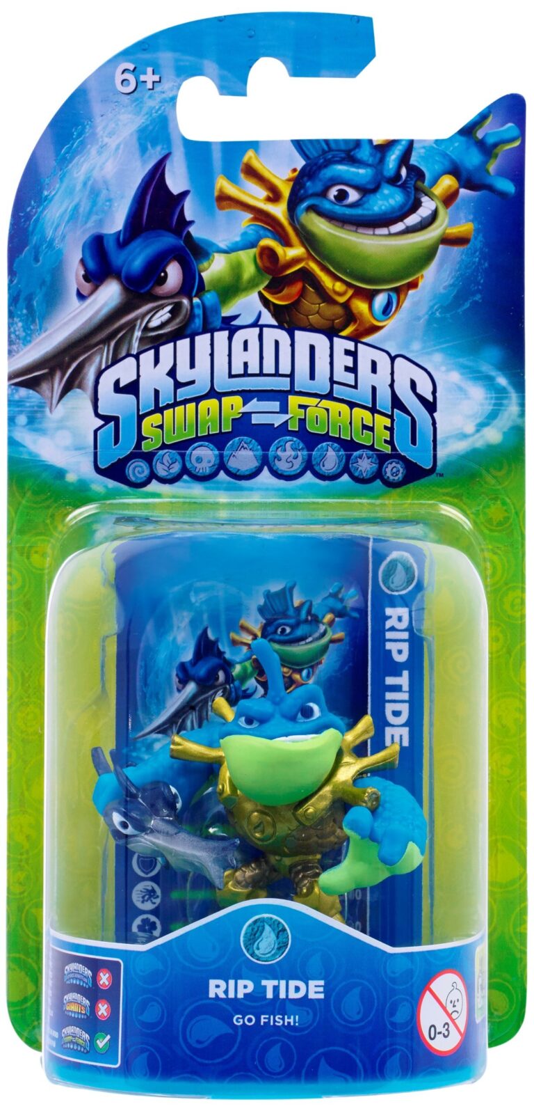 Skylanders SwapForce Rip Tide - Personaggio Acqua