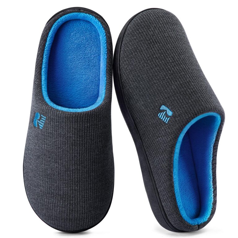 RockDove Pantofola Uomo Bicolore in Memory Foam