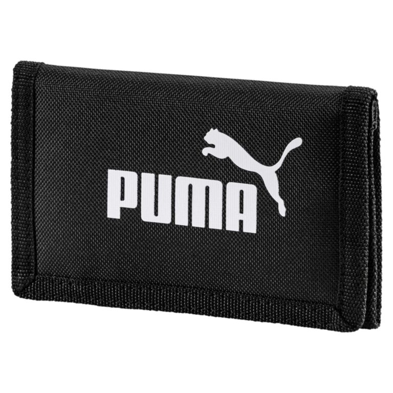 Puma Phase Wallet portafoglio unisex in poliestere nero