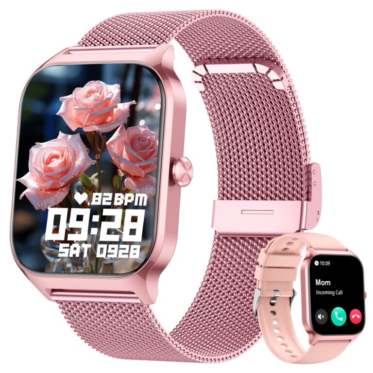 Kalinco Smartwatch 1.85" con chiamate Bluetooth e SpO2