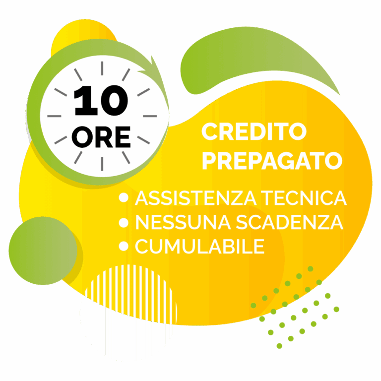PACCHETTO ASSISTENZA 10 ORE