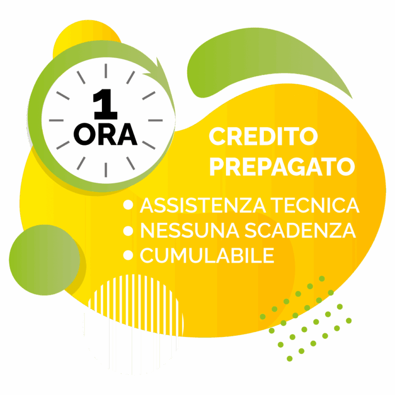 PACCHETTO ASSISTENZA 1 ORA