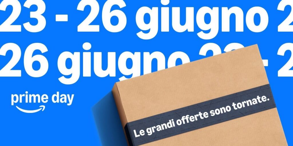 Amazon Prime Day dal 23 al 26 giugno