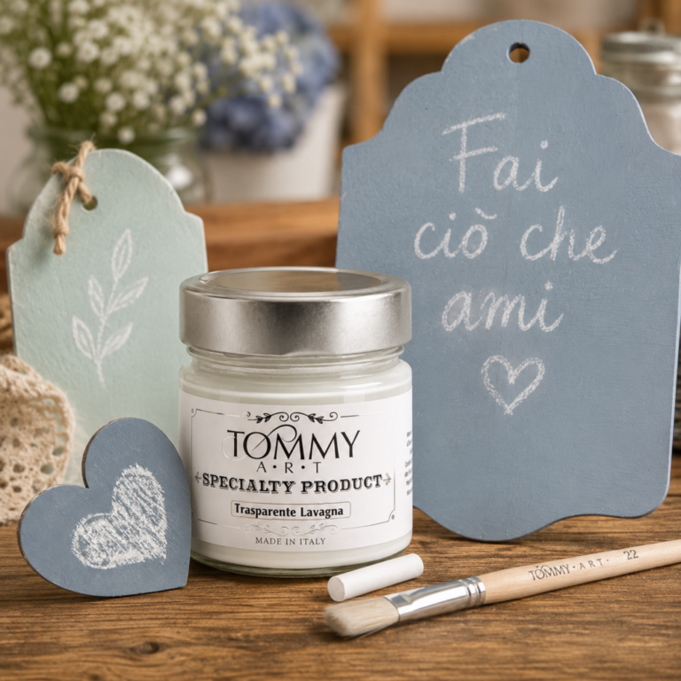 Vernice Trasparente Lavagna 200 Ml Linea Tommy Art – 69Tom036