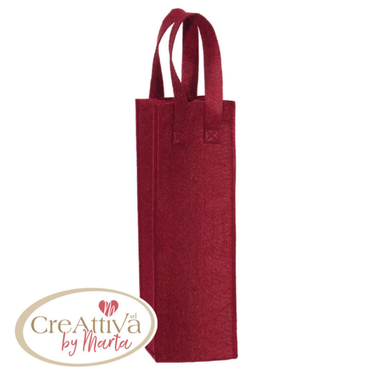 Borsa Porta Bottiglia In Feltro 9X9Xh33Cm – 78Bors0200