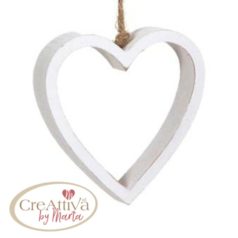 Cuore Legno 10X10X2  Cm – 78Dec014
