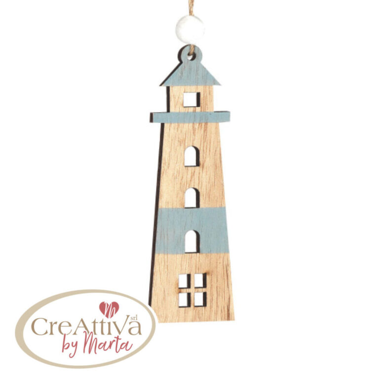 Faro In Legno 8X3Cm – 78Dec05700