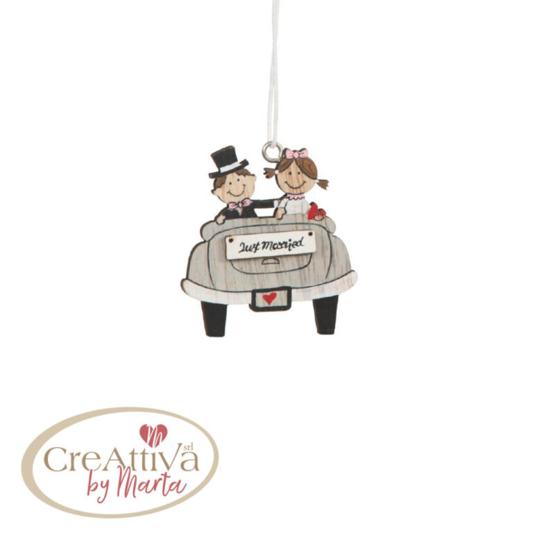 TAG "JUST MARRIED" 5 ,5XH6,5CM
