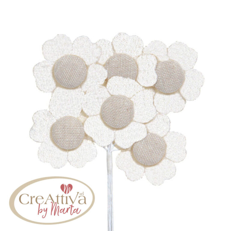 Mazzetto Da 6 Margherite Con Gambo