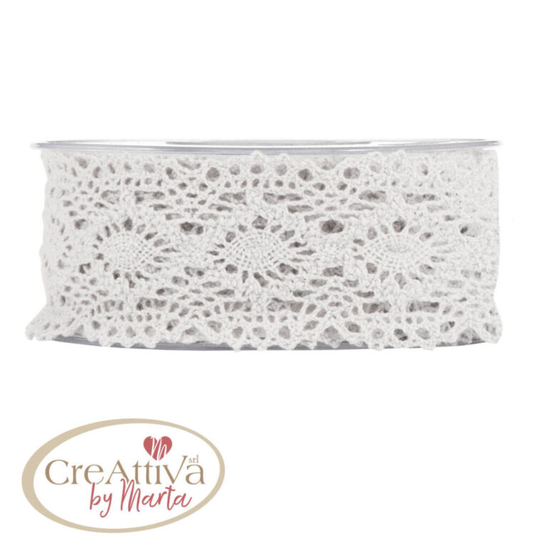 Nastro Di Cotone Pizzo Merletto H 4,5Cm – 78Nas07500