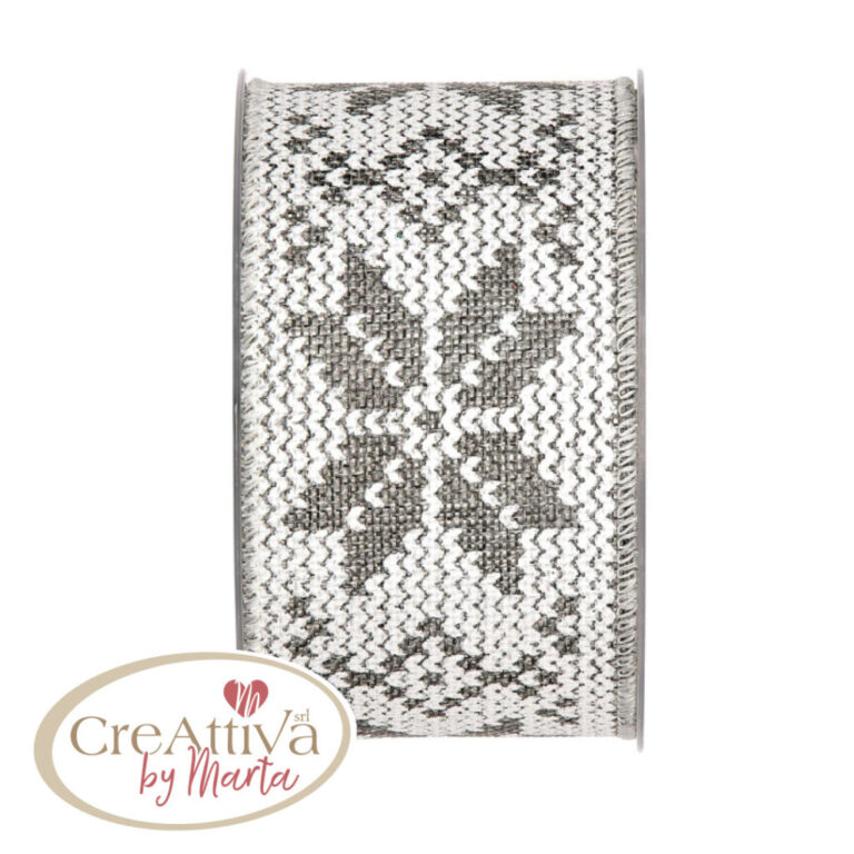 Nastro Punto Croce   H.6,3Cm