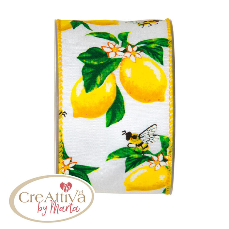 Nastro Animato Limoni H.6,3Cm – 78Nas25400