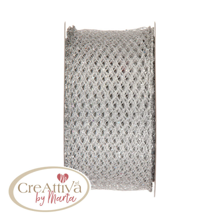 Nastro Rete Glitter H.6,3Cm – 78Nas265