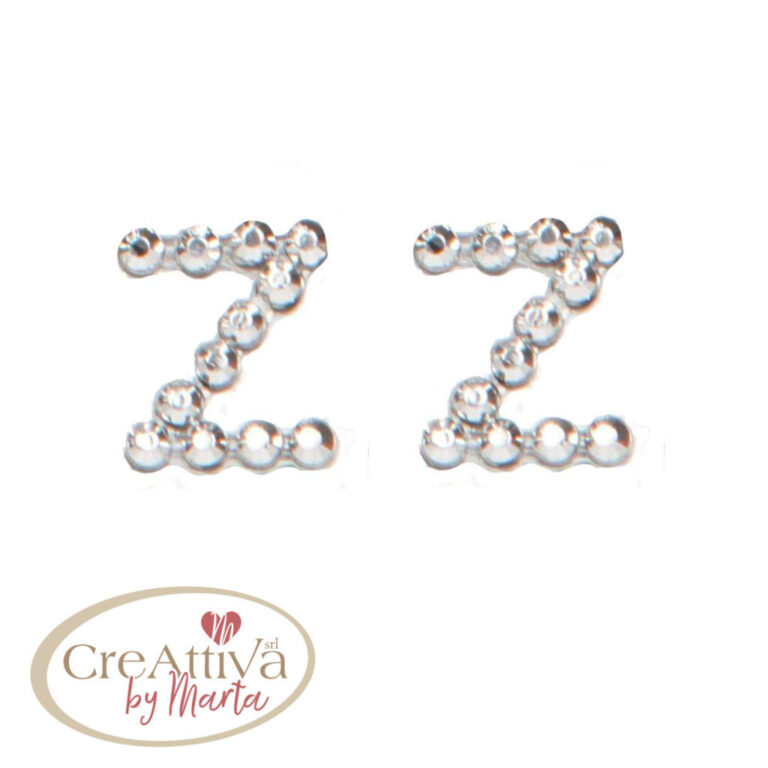 FOGLIO LETTERA "Z" DA 20MM ADESIVE CRYSTAL - 78SLET0Z00