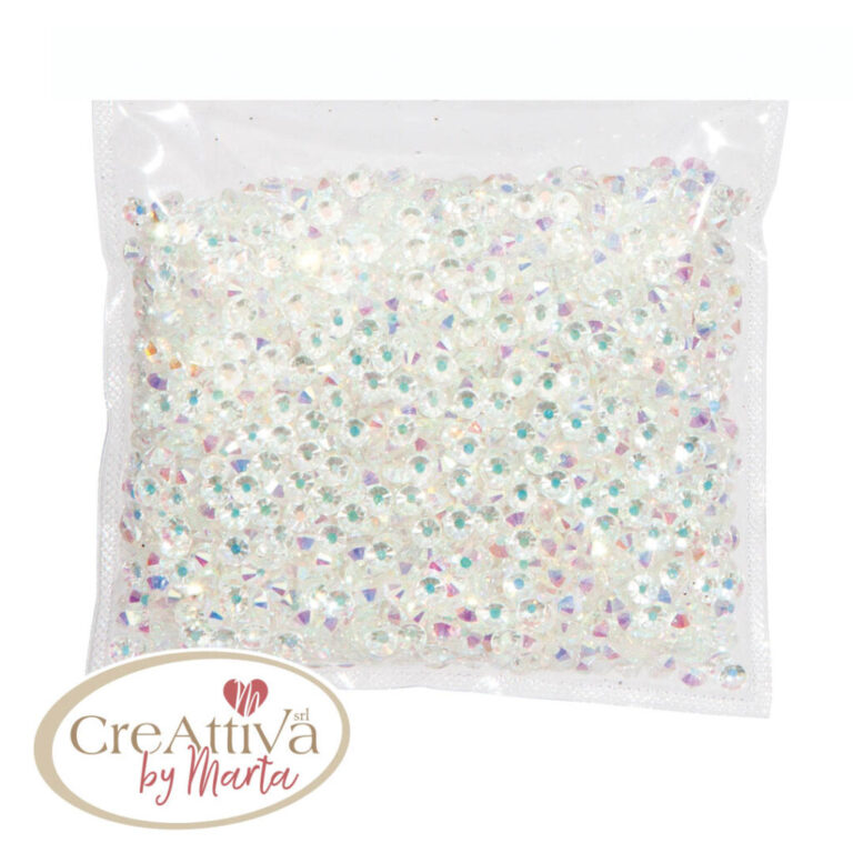 Sacchetto Da 50Gr Di  Diamanti 4,6Mm Crystal Ab