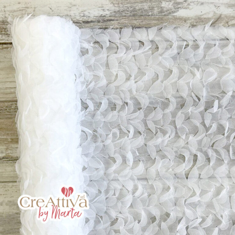 Pizzo Leggero Onde 50X25Cm – 78Tes02000