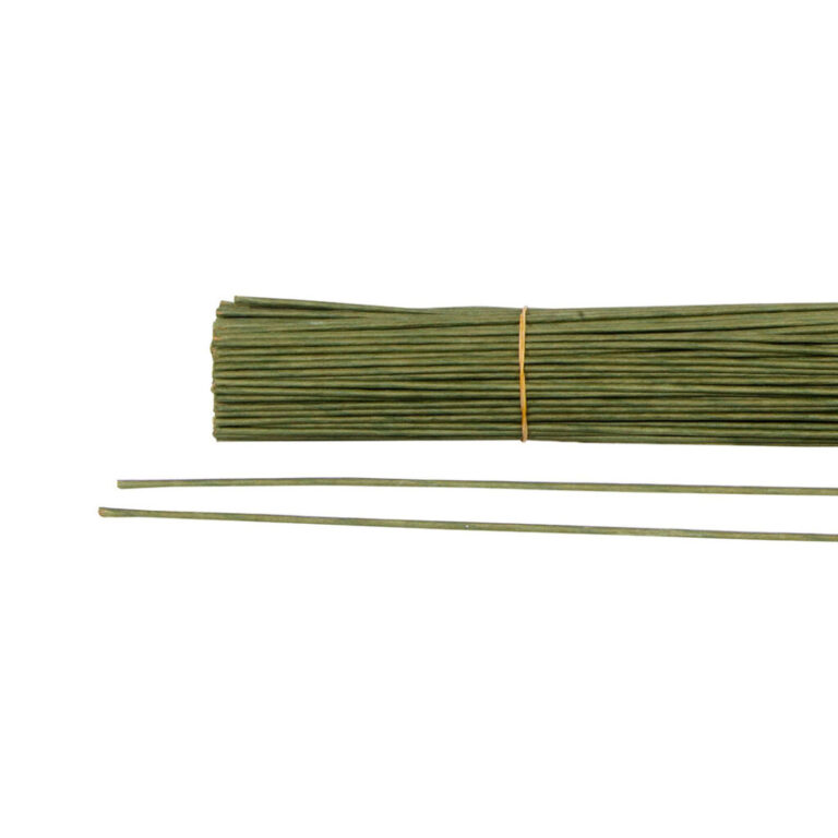 10 Pz. Stanghetta Per Fiori Rivestita Verde Diametro 3Mm X 60 Cm – 78Dec238