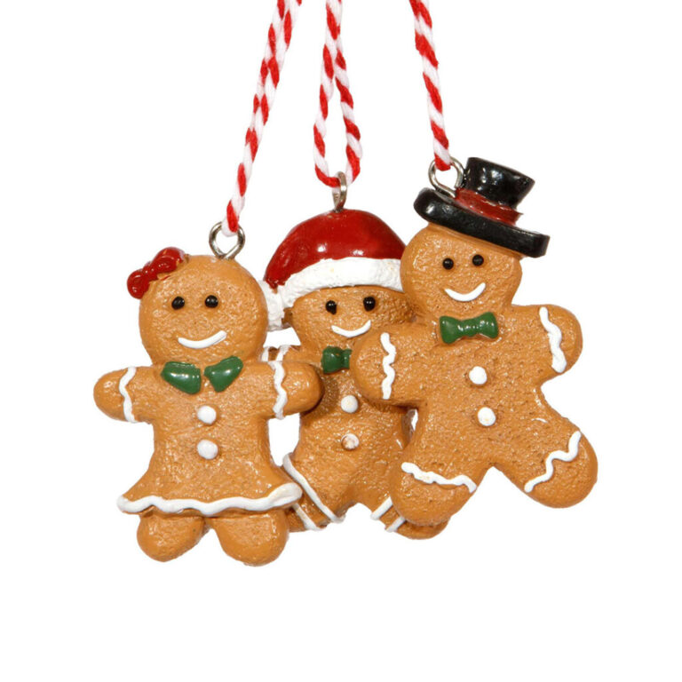 Mix 3 Ginger Bread In Resina 3Cm X H4,5Cm – 78Dec258