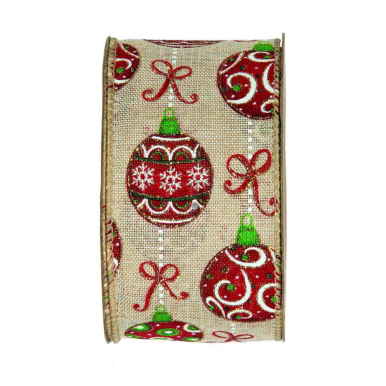1 Metro Nastro Animato Sfere Di Natale H.6,3Cm – 78Nas389