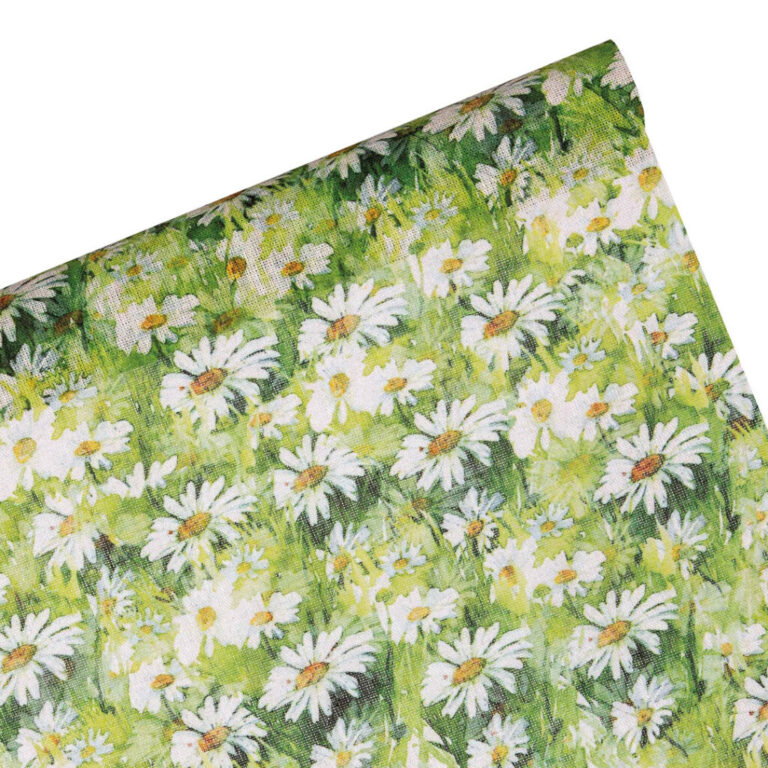 Tessuto Cotone Margherite 100X28Cm – 78Tes053