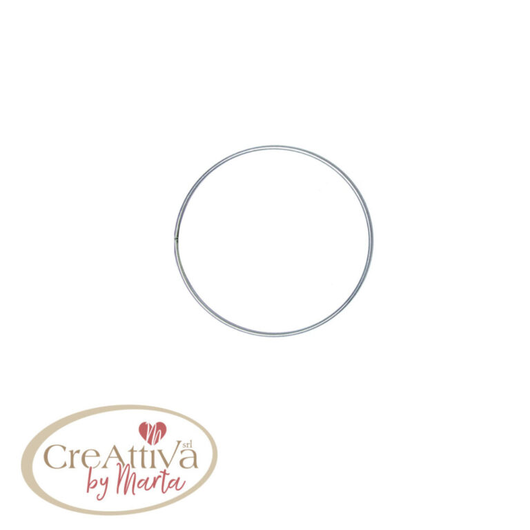 Cerchio In Metallo 8 Cm Nikel – 83Ghir0500