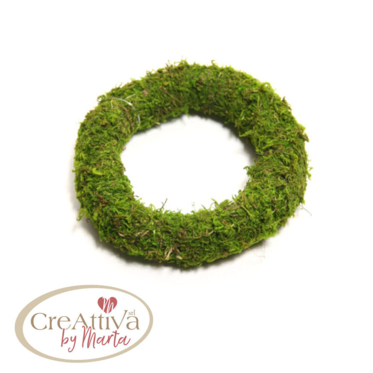 Ghirlanda Di Lichene  Da 10Cm Verde – 86Dec014