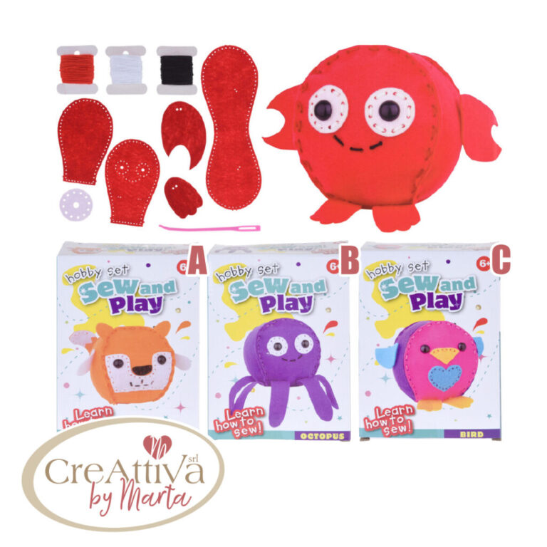 Kit Animaletti Pannolenci Assortiti – 93Dec201