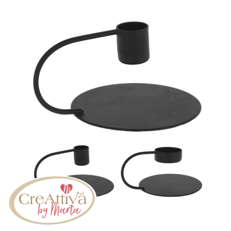Candeliere In Metallo Porta Tea Light O Porta Candela 12Cm – 93Dec27800