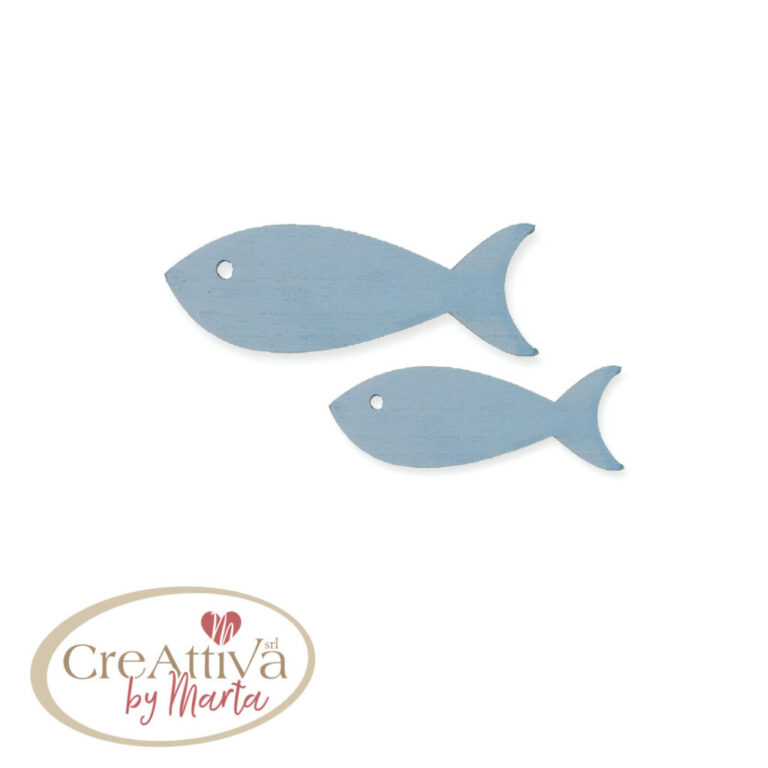 Pesce Legno 8Pz Assortiti – 97Dec00700