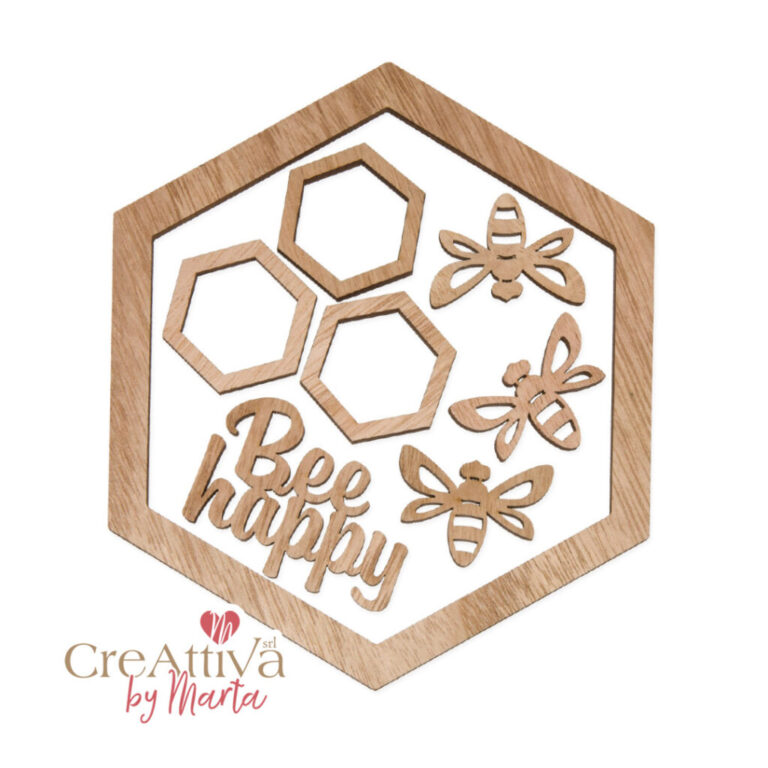 Set Bee Happy In Legno 18Cm – 97Dec13800