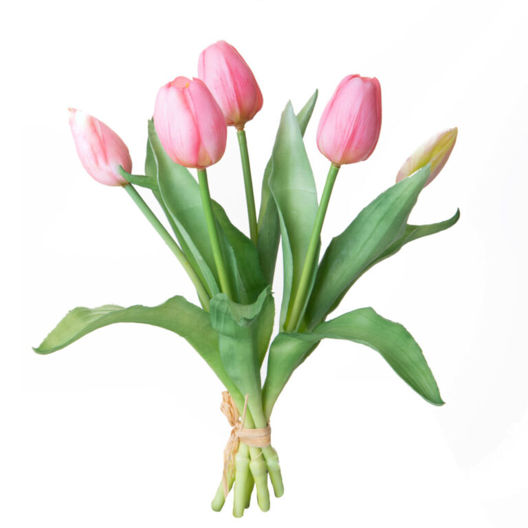 5 TULIPANI H30 CM NATURAL TOUCH - 99BOT007