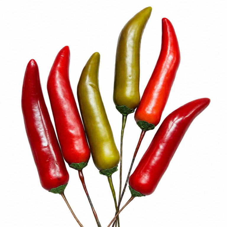 3 Peperoncini Assortiti Alti 9Cm – 99Bot023
