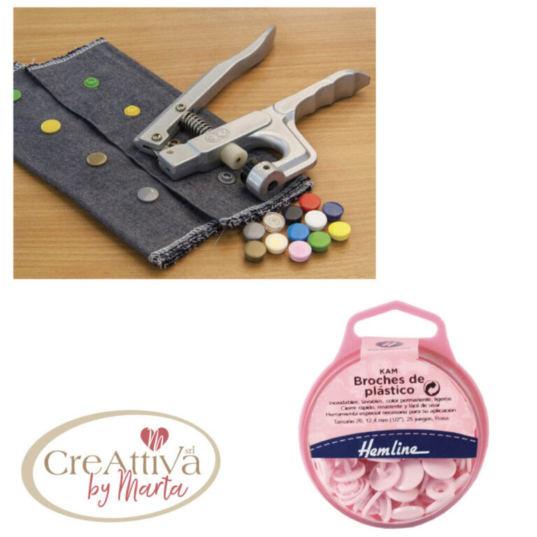 Set 25Pz Bottoni A Pressione In Plastica – Cracc01800