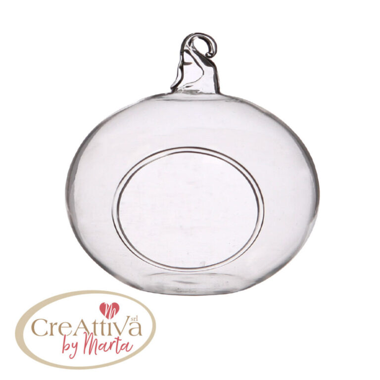 Sfera Di Vetro Aperta 8Cm – Cracc03700