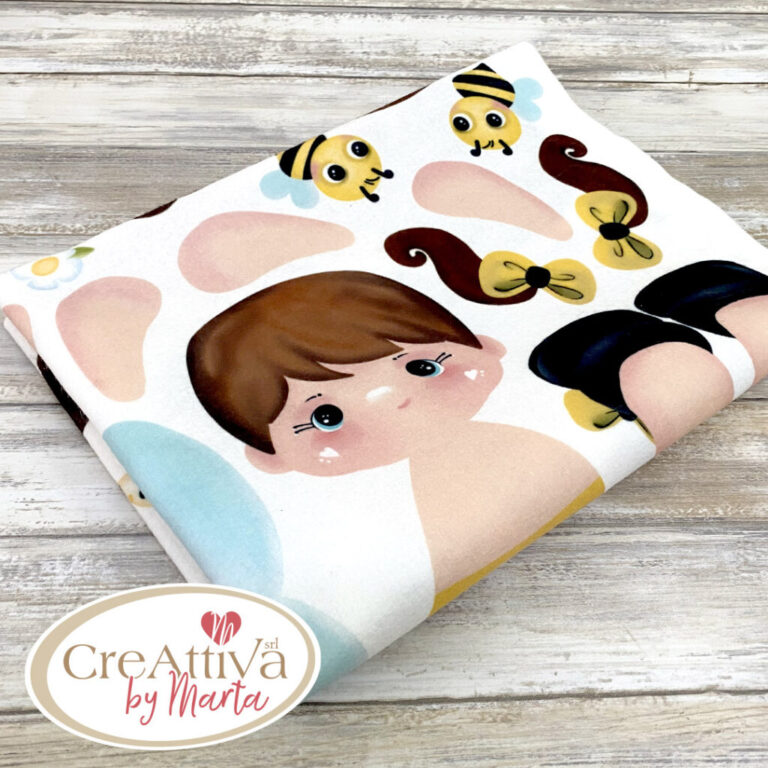Pannolenci Morbidoso Deco Dolly Apette 60X90Cm ? Crd3D00400