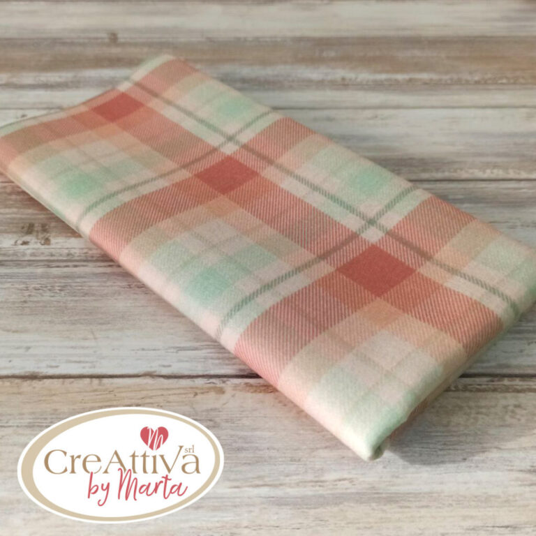 Pannolenci Morbidoso 1Mm 50X45Cm Stampato Tartan Pastel – Crdeco7300
