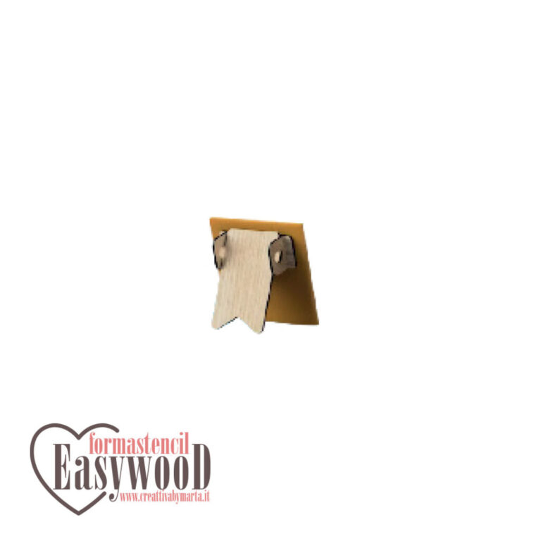 Formastencil Easywood Set 6 Staffe Porta Cornice 8,3Xh.11Cm Circa – Cresw018