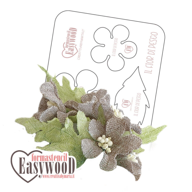 Formastencil Easywood Set Fiori Di Pesco – Cresw022