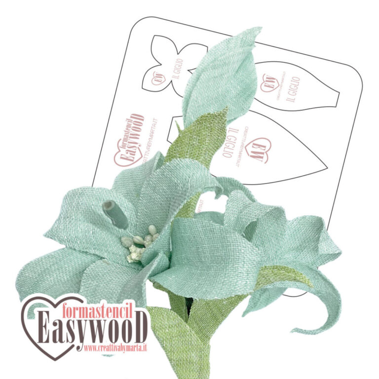 Formastencil Easywood Set Il Giglio- Cresw024