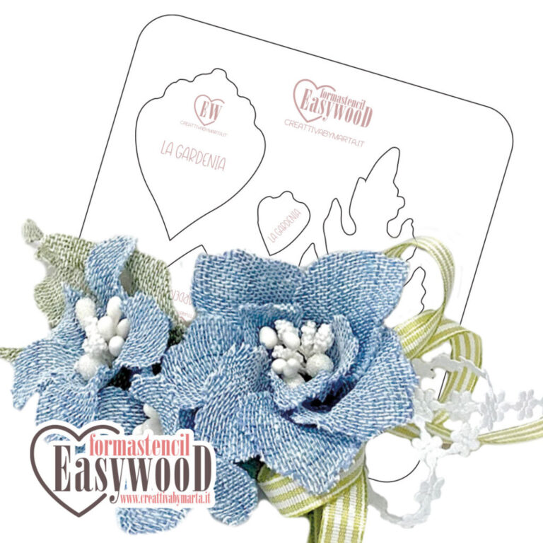Formastencil Easywood Set La Gardenia – Cresw025