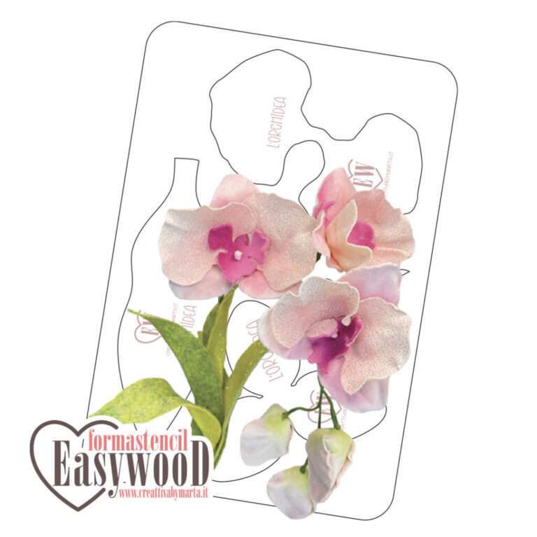 Formastencil Easywood Set L’Orchidea – Cresw031