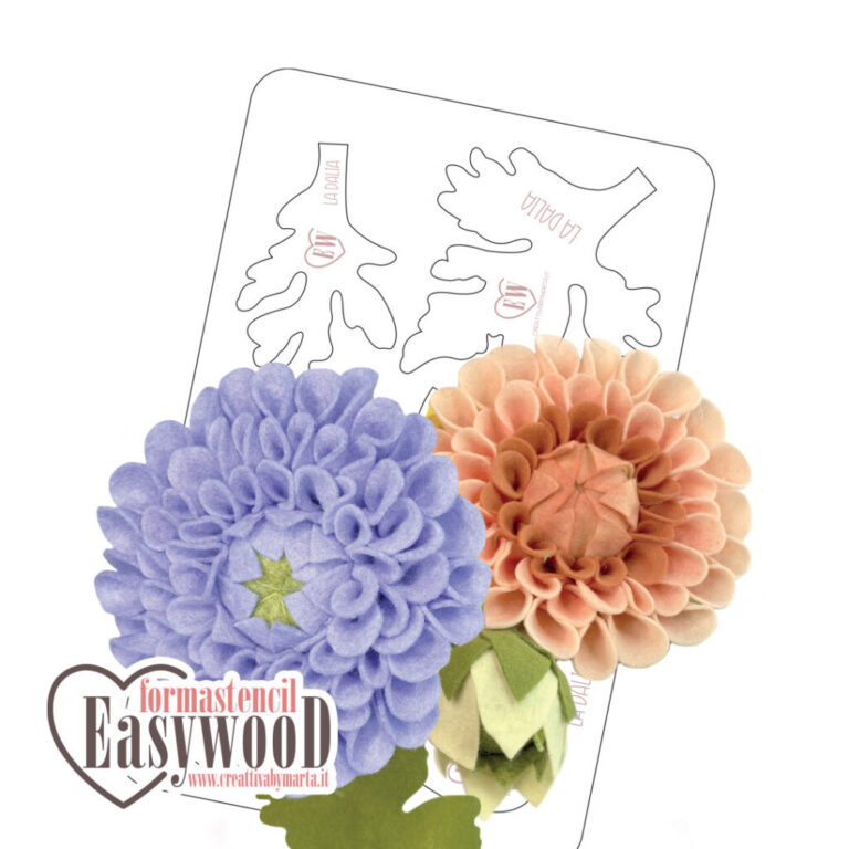 Formastencil Easywood Set La Dalia – Cresw032