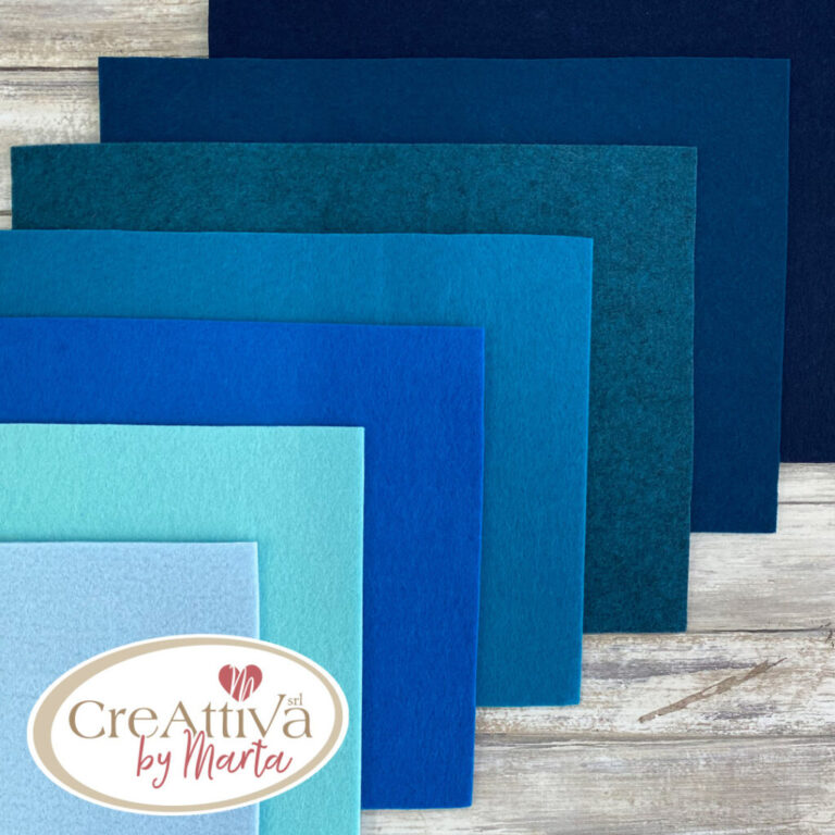 I Feltrotti Nuance Blu 7 Colori 35X26Cm Circa – Crfelt0200