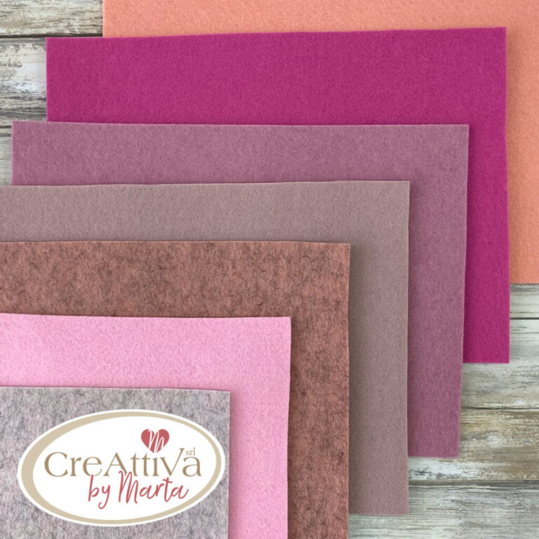 I Feltrotti Nuance Rosa 7 Colori 35X26Cm Circa – Crfelt0700