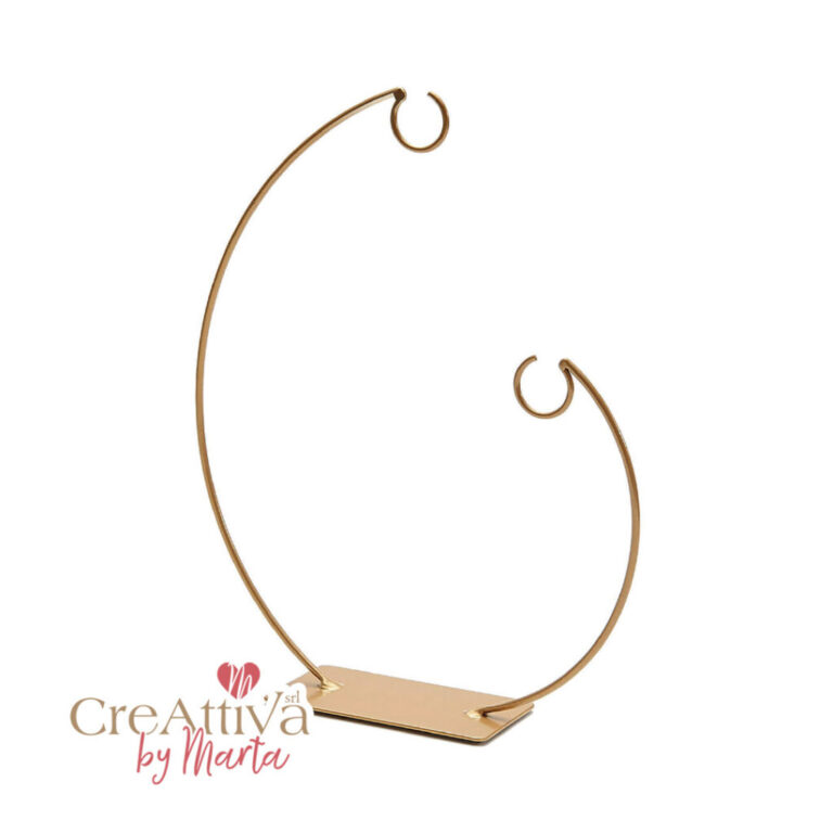 Porta Sfere Con Base H.30Cm Oro – Crghir71