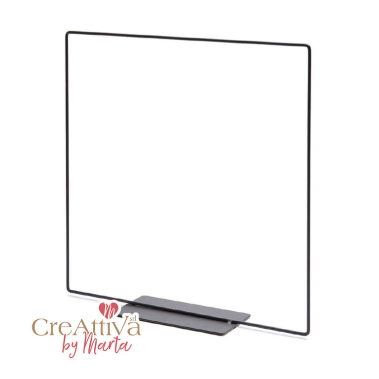 Ghirlanda Quadrata Con Base Da Appoggio 20Cm – Crghir73